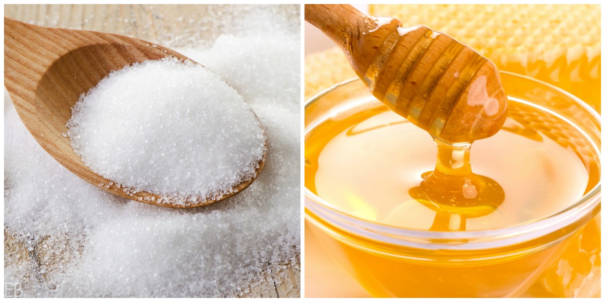 honey vs sugar